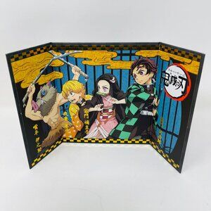 Demon Slayer Kimetsu no Yaiba Collectors‎ Mini Byobu Folding Screen Desktop Art